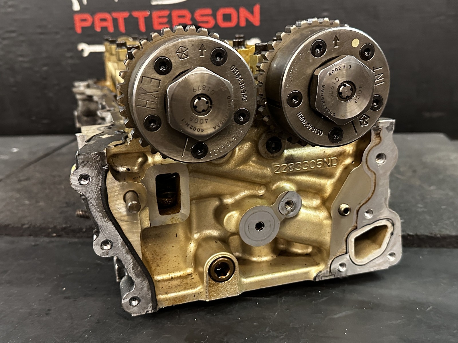 2015 MASERATI GHIBLI 3.0 404 HP RIGHT PASSENGER SIDE ENGINE MOTOR CYLINDER HEAD