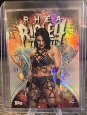 Topps 2025 Universe WWE Rhea Ripley Namesakes Insert #NMS-28 Raw