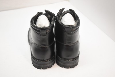 Bruno Marc Boots Mens Size 12 Black Faux Leather Combat  display picture 1