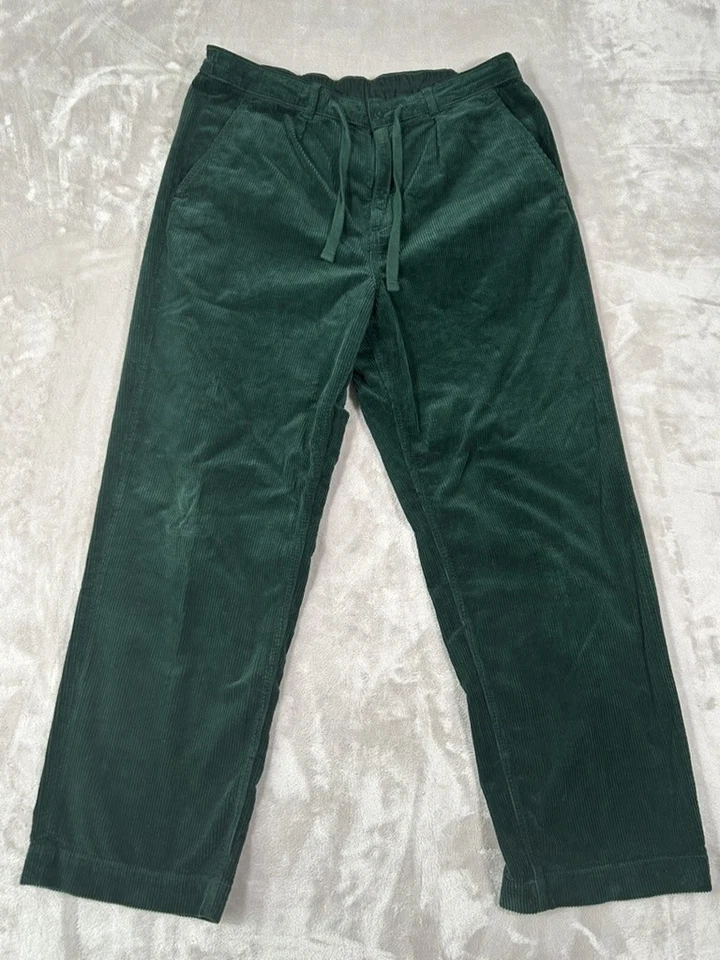 Polo Ralph Lauren Prepster Pana Pantalón Fácil Para Hombre XL Verde Cordón Clásico Foto 2 de 4