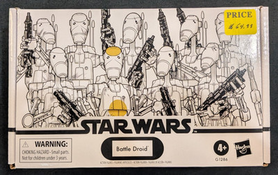 Star Wars The Vintage Collection Battle Droid 4-Pack NIB