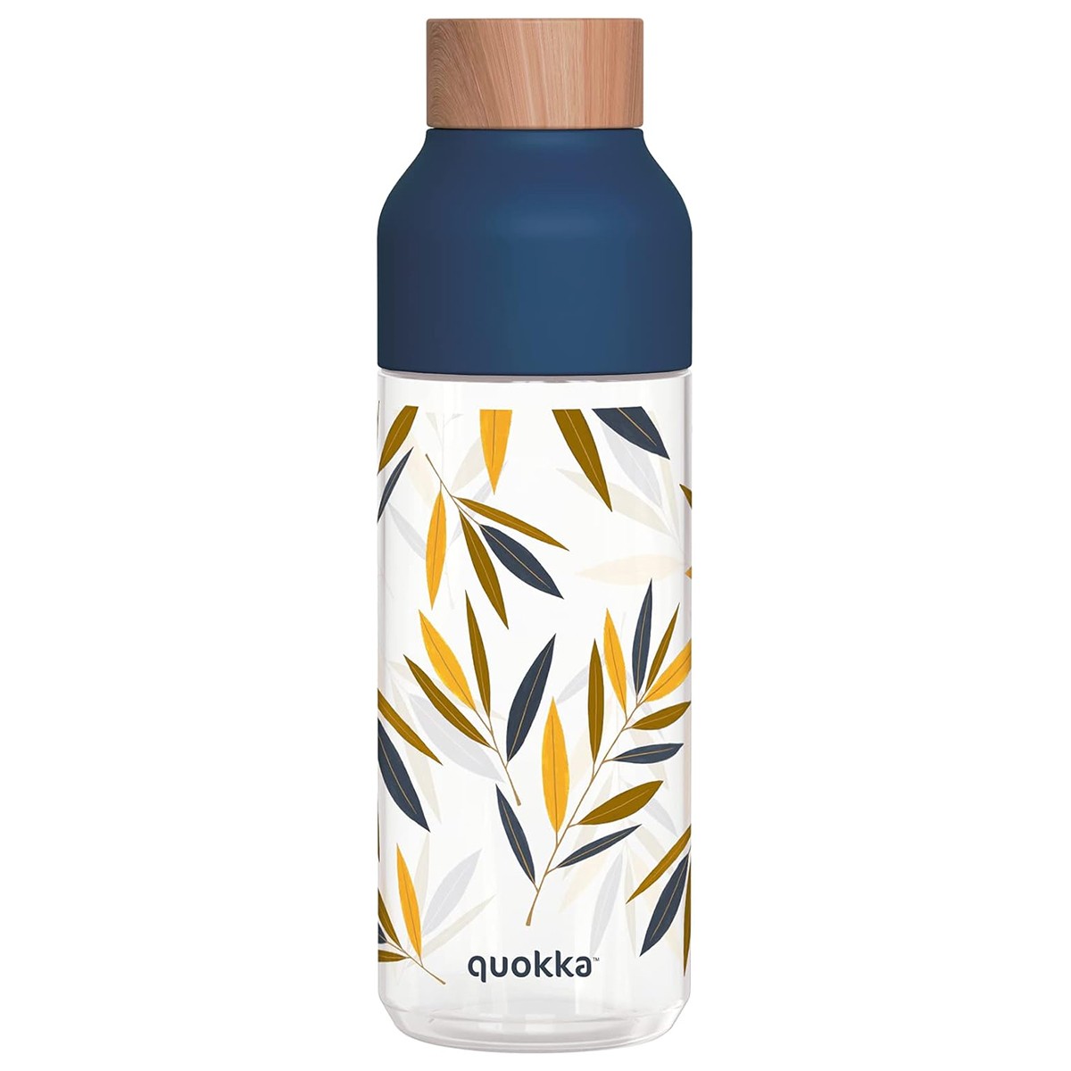 Gourde Quokka Ecozen bleu 720 ml bouteille eau réutilisable bambou sans BPA