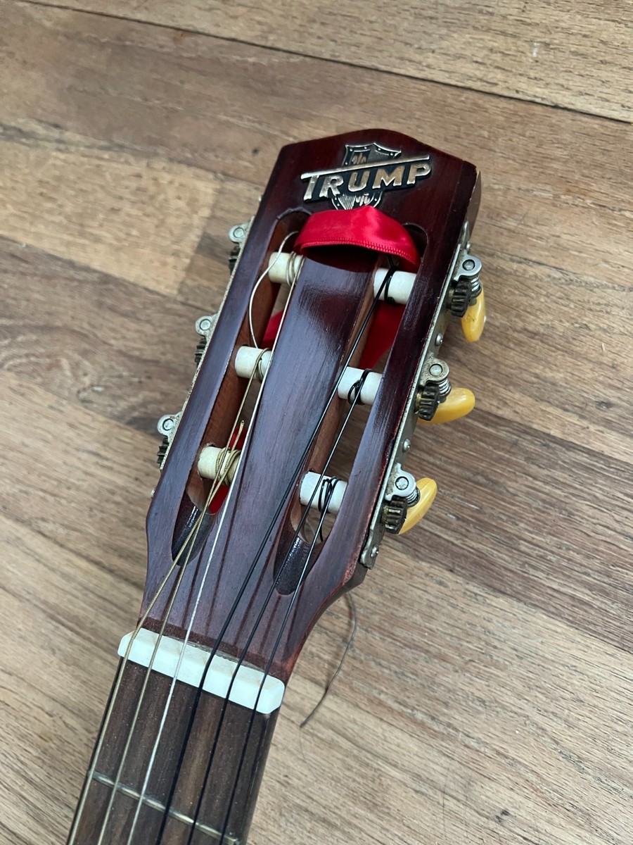 Vintage Early 1970s Made in Japan Trump Brand Acoustic Guitar | eBay