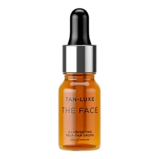The Face Illuminating Self-Tan Drops, Customizable Face Tanning Serum, Natura...