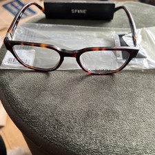 Spine SP1003 Glasses Frames Brown Tortoise with Hinge Technology Full Rim
