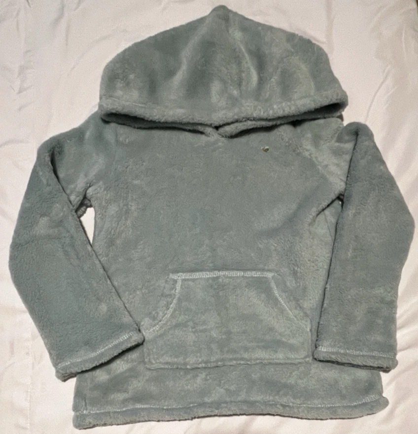 Conjunto de suéter y leggings con capucha de lana de invierno Carter’s Girls - Talla 6/6X - Usado Foto 2 de 4