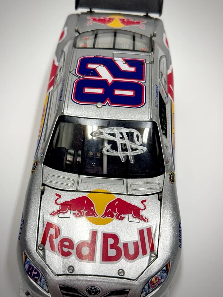 Nascar Scott Speed # 82 Red Bull 2009Camry 1 of 1569 Autographed - Image 4 of 4