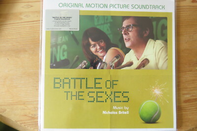LP Nicholas Britell - Battle of the Sexes, neu, MOVATM181, blau/pink