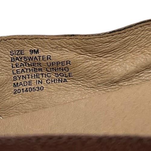 Crowne Comforteur Women's Size 9 Genuine Leather Ballet Flats New Some Scratches - Picture 6 of 11