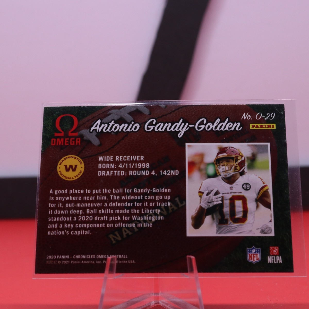 2020 Panini Chronicles Omega O-29 Antonio Gandy-Golden RC Rookie