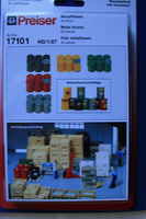 Preiser 17101 Ho 1:87; MetallfäSser. Bausatz . Neu & Ovp