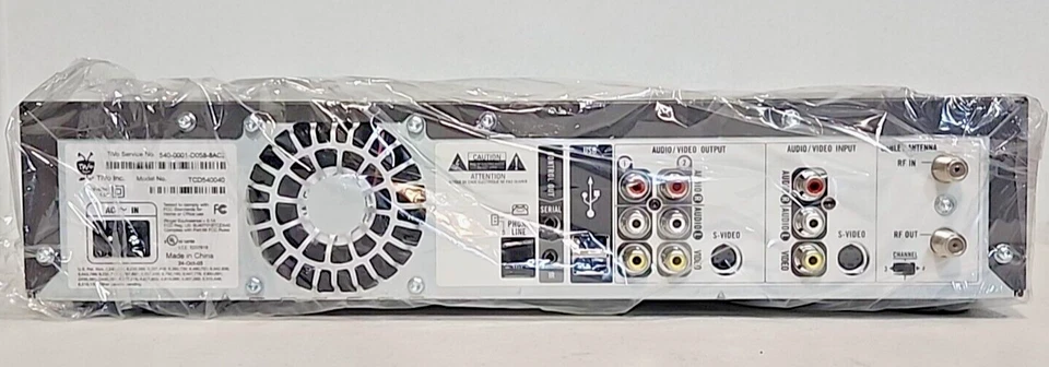 NEW TiVo Series 2 Model TCD540040 DVR Remote & cables REPLACEMENT or PARTS - Image 4 of 4