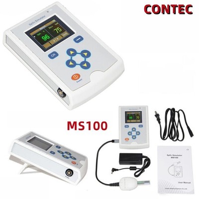 Digital MS100 Spo2 Simulator Pulsoximeter Genauigkeit Sättigung Simulation CE