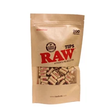 RAW PRE-ROLLED TIPS Filter Tips 200 Per Bag1  *Great Price* *USA Shipped!*