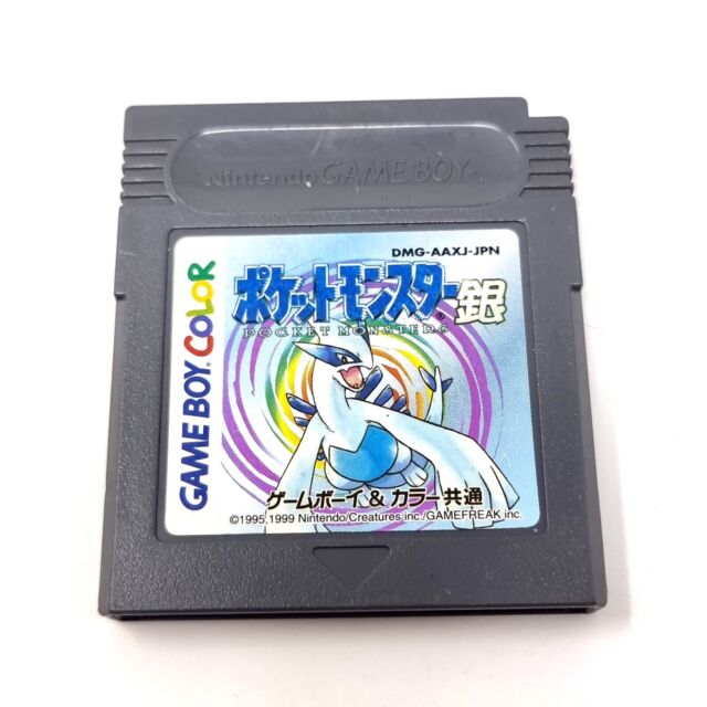 Pokemon Silver Version For Nintendo Gameboy Color JAPAN UK *NEW BATTERY FITTED
