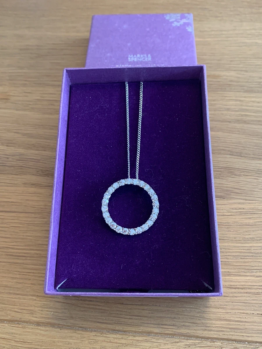 Marks and spencer store platinum plated ring