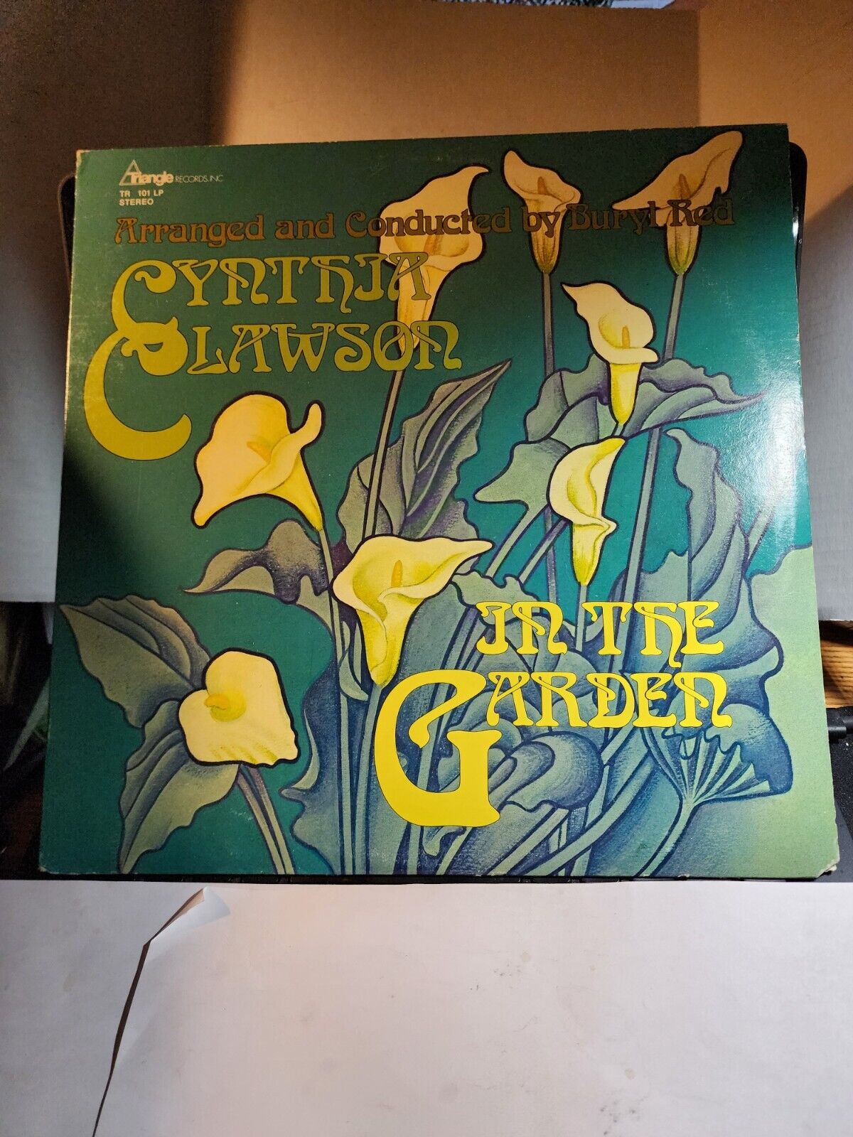 CYNTHIA CLAWSON In The Garden 1974 Triangle Records VG+ TR 102 LP VG+ R32