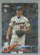  2018 Topps Chrome #42 Lucas Sims RC (ref47119)