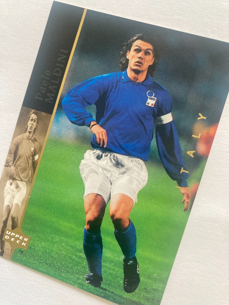 Carte Paolo Maldini PSA 10 - Upper Deck Coupe Du Monde 1994, #150, état Parfait