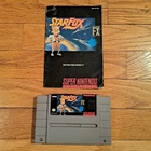 Star Fox SNES (Super Nintendo) Authentic Cartridge W/Manual, Works,Fast Shipping