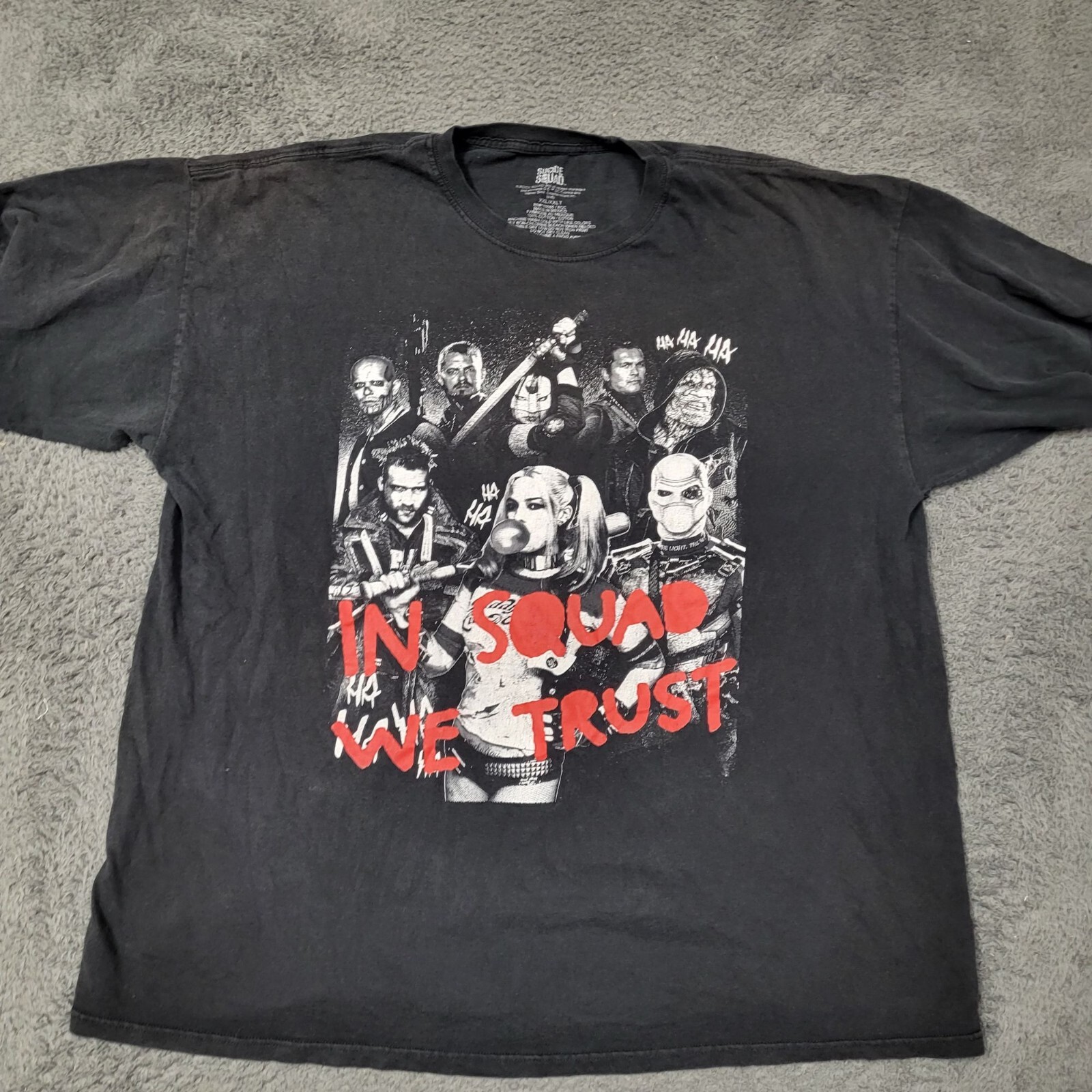 Suicide Squad Men's T-Shirt XXL Black 