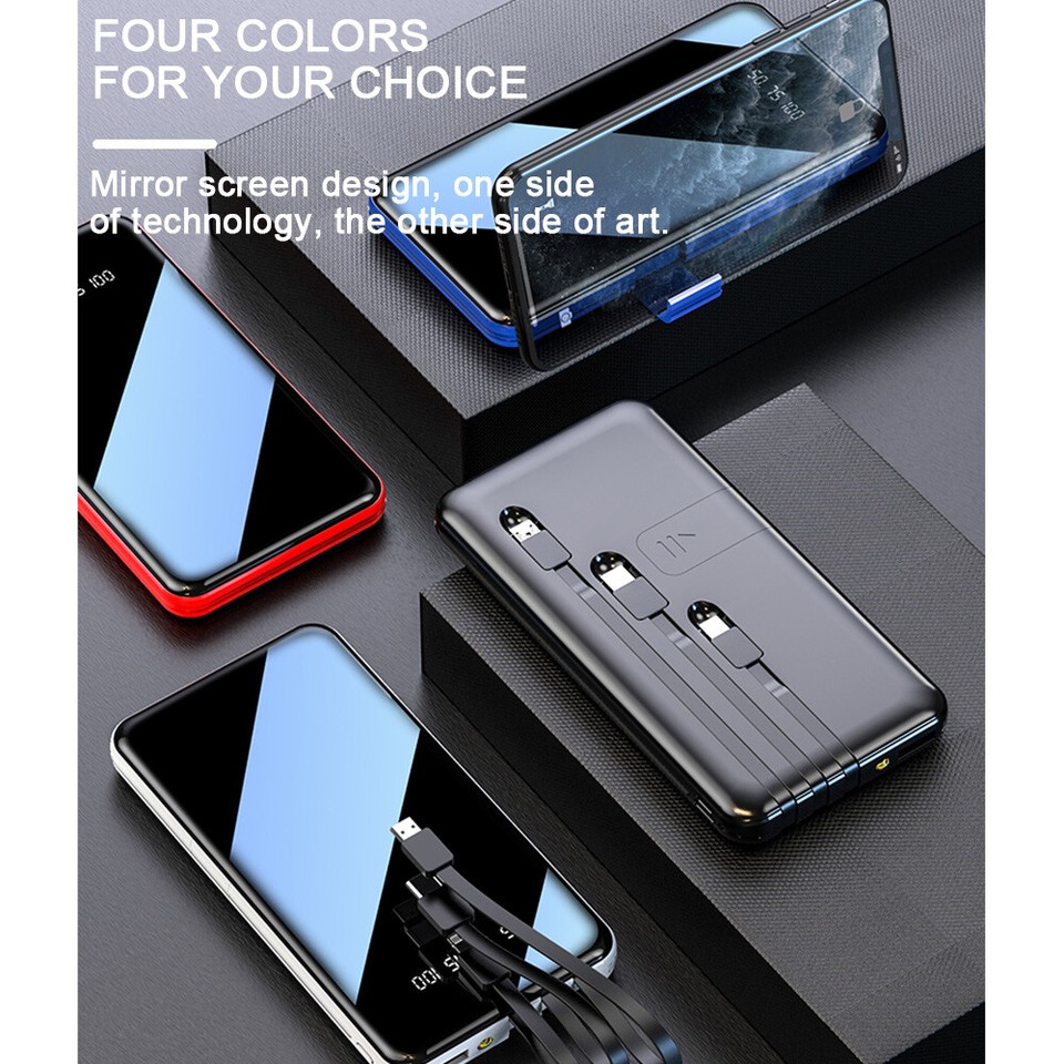 Powerbank 20000 MAh 22,5 W Caricatore Portatile PD3.0 QC4.0 Quick - Foto 7