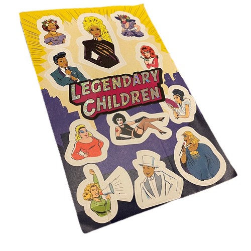 Legendary Children 12 Sticker Sheet Promo Tie-In RuPaul Drag Race Queer History - Picture 3 of 7