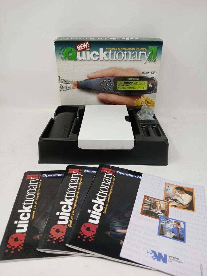 WIZCOM QUICKTIONARY 2 English/Spanish - Spanish/English Translate Electronic Pen - Image 3 of 4