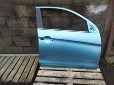 MITSUBISHI ASX 3 2010 FRONT DRIVER RIGHT SIDE BARE DOOR IN BLUE D17