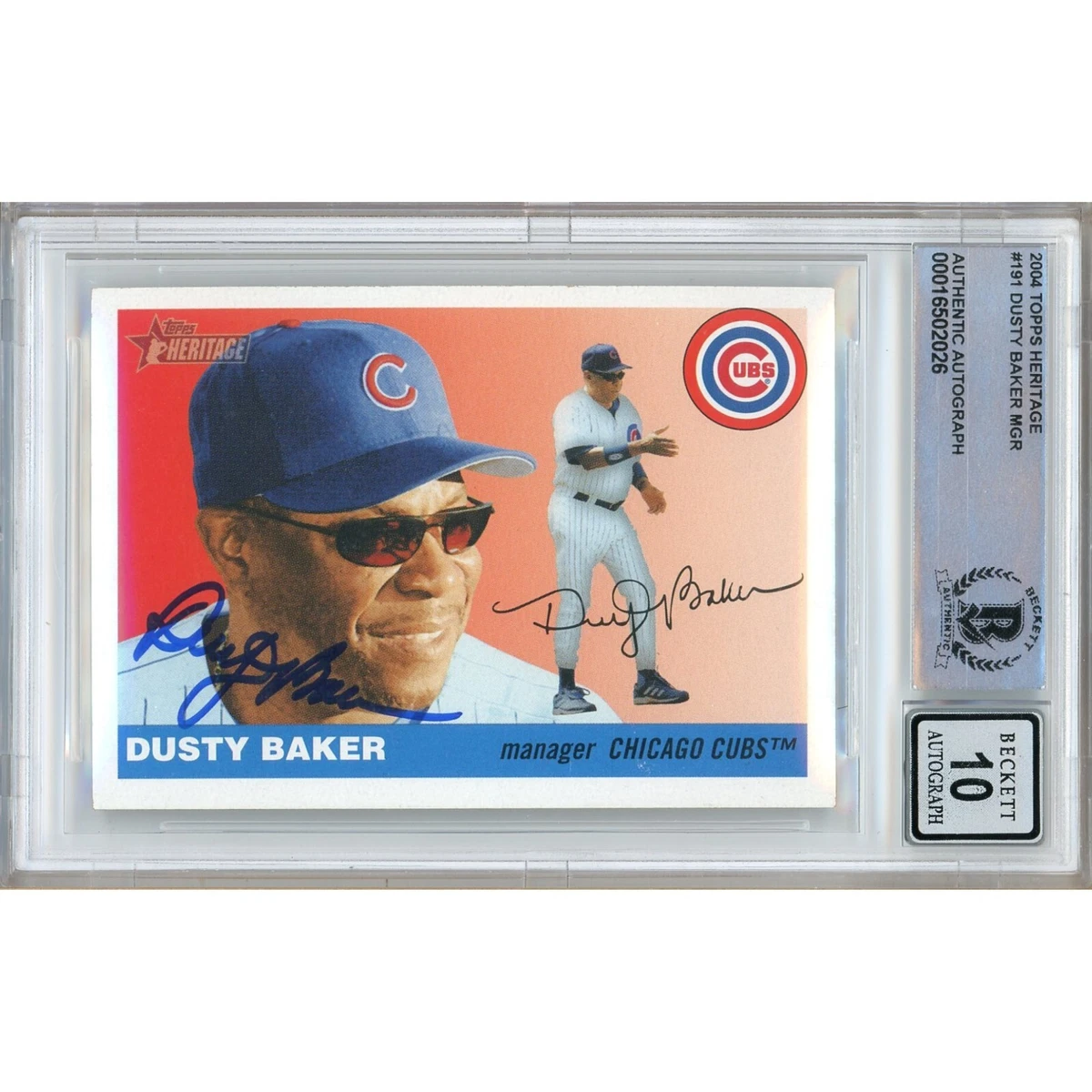 Dusty Baker Baseball Sports Trading Cards & Accessories