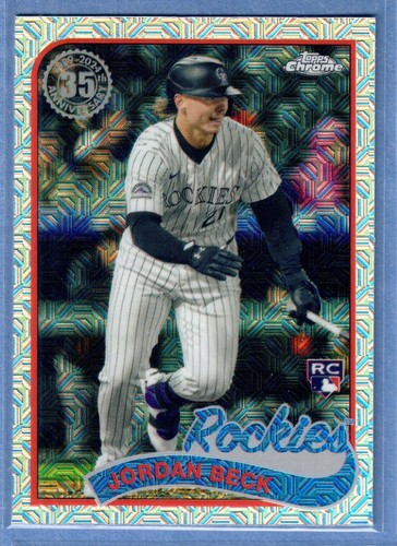2024 Topps Update Silver Pack 1989 Topps Chrome Mojo Refractor ~ You Pick - Picture 64 of 99