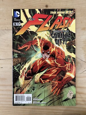 The Flash #9 Tony S Daniel Variante DC Comics Neu 52 2012 Tasche Fantastisches Cover