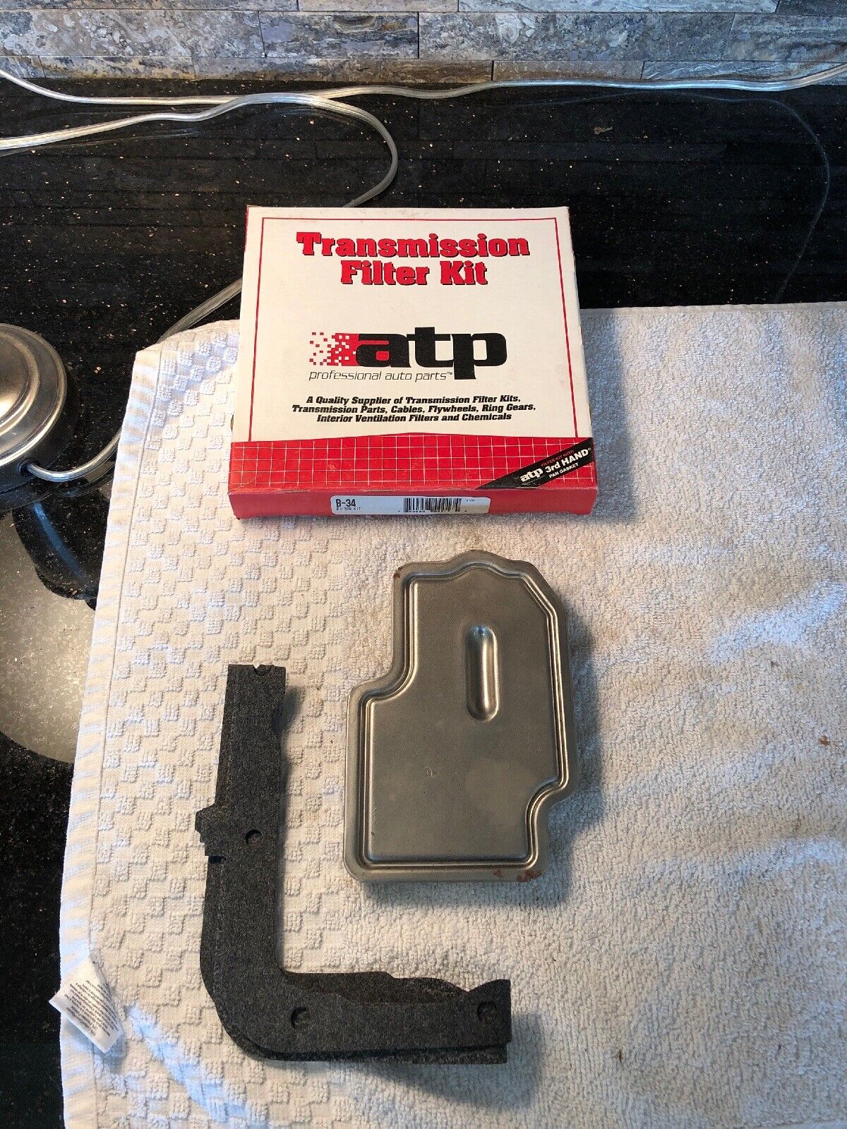 New ATP B-34 Trans Filter Kit 69 70 71 72 73 Ford Mustang 69 70 Fairlane