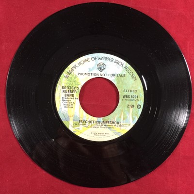 BOOTSY S RUBBER BAND : Can t Stay Away PROMO 7  45 UNPLAYED DJ stereo/mono mixes