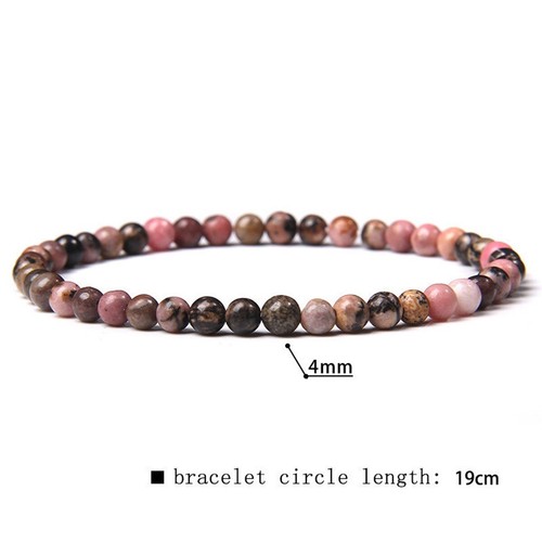 4mm-10mm Natural Gemstone Beaded Stretch Bracelet Crystal Healing Reiki Gifts - Picture 137 of 440