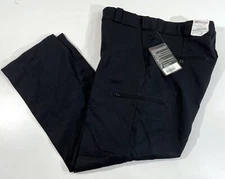 NWT 40x34 ELBECO MENS TexTrop2 POLYESTER HIDDEN CARGO POCKET PANTS E394R NAVY