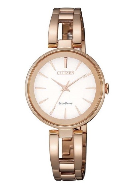 Citizen Eco Drive Ladies Rose Gold 