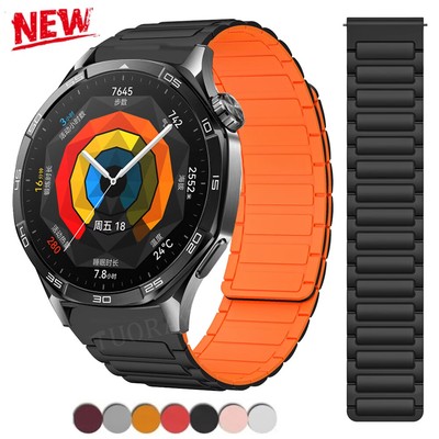 Silikon Magnet Armband Ersatz Für Huami Amazfit GTR 4 3 Pro 2 2e Stratos 3 Bip 5