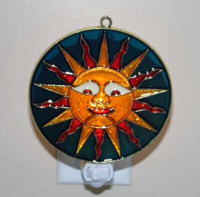 New Smile Sun Face Night Light Celestial Home Decor Free Ship