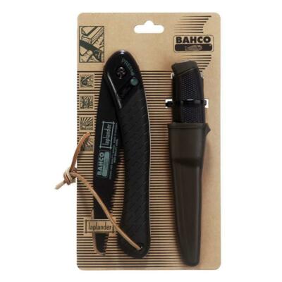 Bahco LAPLANDER Klappbare Astsäge inkl. Mora Jagdmesser LAP-KNIFE 396-JT 396-Lap