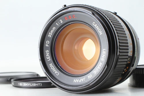 [Near MINT] Concave "A" Canon FD 35mm f2 s.s.c. wide Angle MF Lens From JAPAN