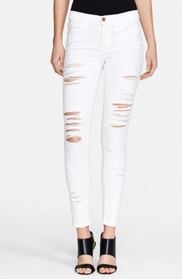 frame ripped jeans