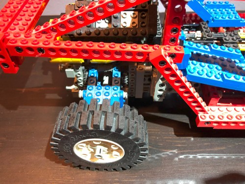 Vintage Lego Technic 8865 Model Traffic Test car 1988 Instructions manual - Picture 9 of 15