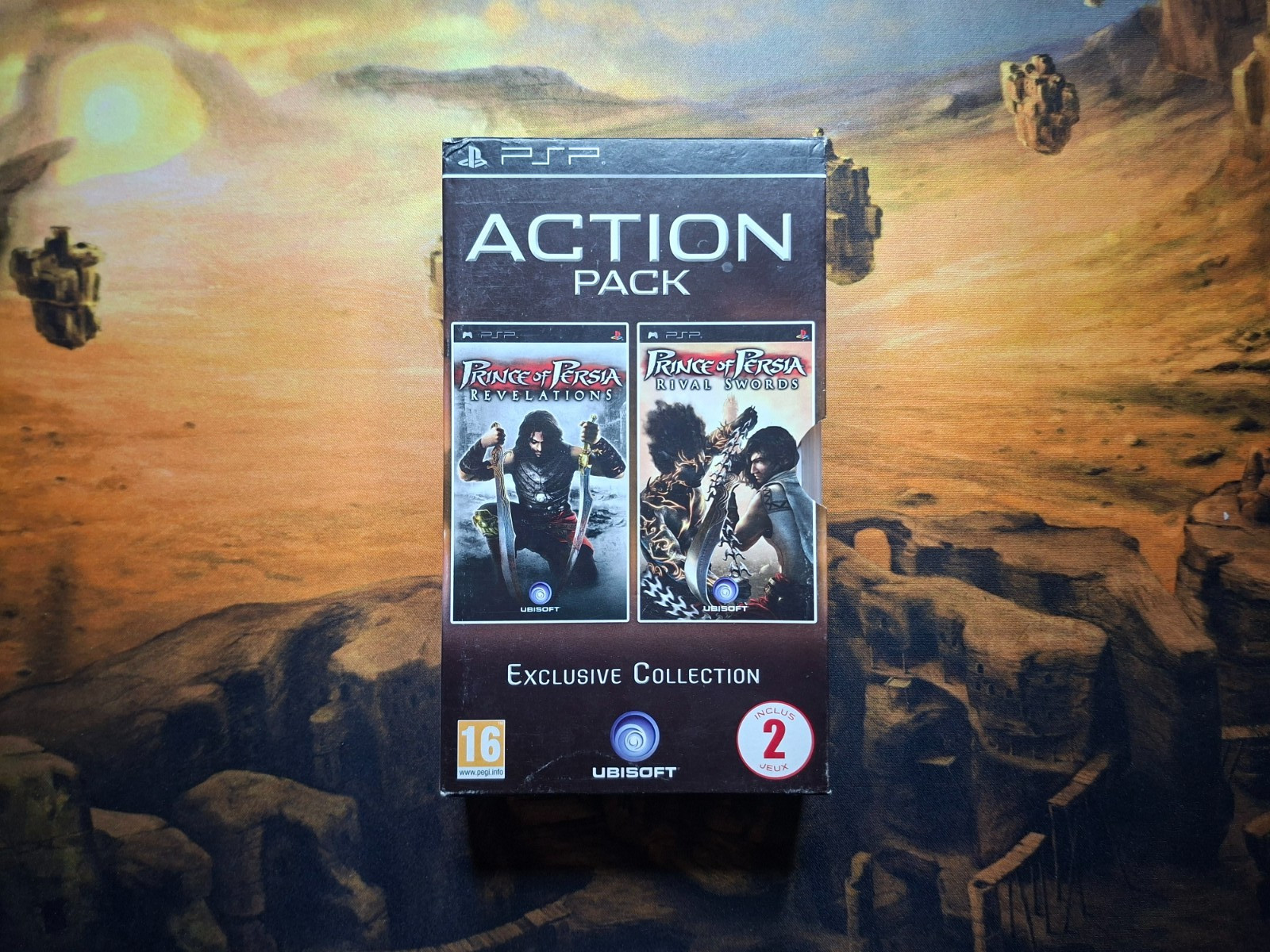 PSP Prince of Persia Action Pack – Revelations + Rival Swords – Complet – PAL FR