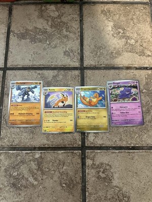 Sam's Club 4 Mini Tin Promos 151 COSMOS Holo Machamp Raichu Gengar Dragonite 