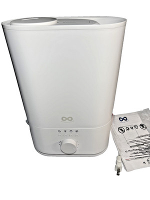 Everlasting Comfort White Ultrasonic Cool Mist Humidifier 6L 60 HR Runtime