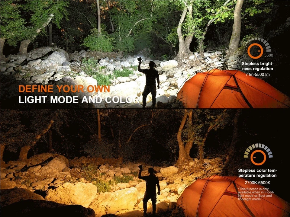 Fenix CP50R USB-C Charging 5500 Lumens LED Camping Light Lantern - Image 3 of 4