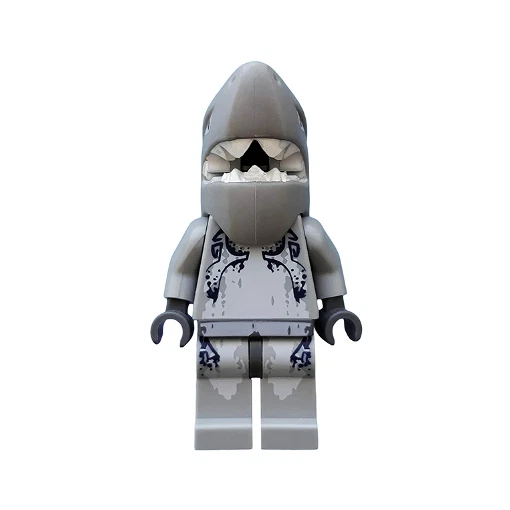 Lego Figure Atlantis Shark Warrior - atl004 - Photo 1/1