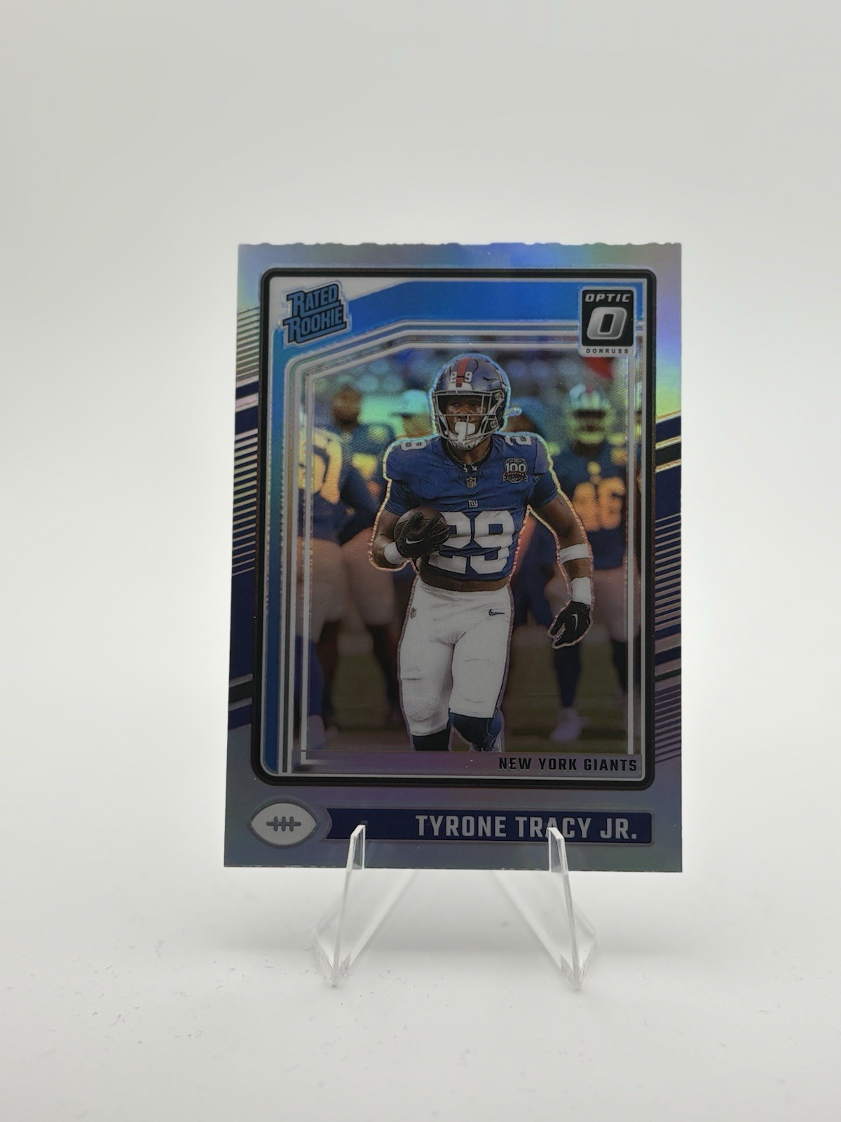 2024 Panini Donruss Optic - Rated Rookie Tyrone Tracy Jr. #259 Holo Prizm (RC)