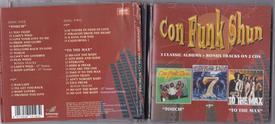 Touch/Seven/To the Max-3 Classic Albums von Con Funk Shun Do.-CD